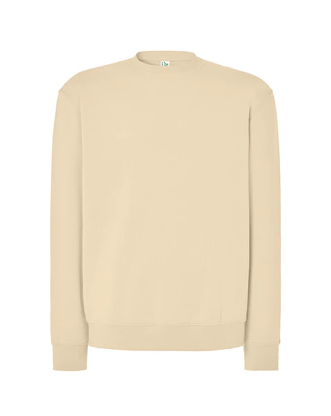 Crew Neck Sweatshirt — Butter Cream — Sem Personalização