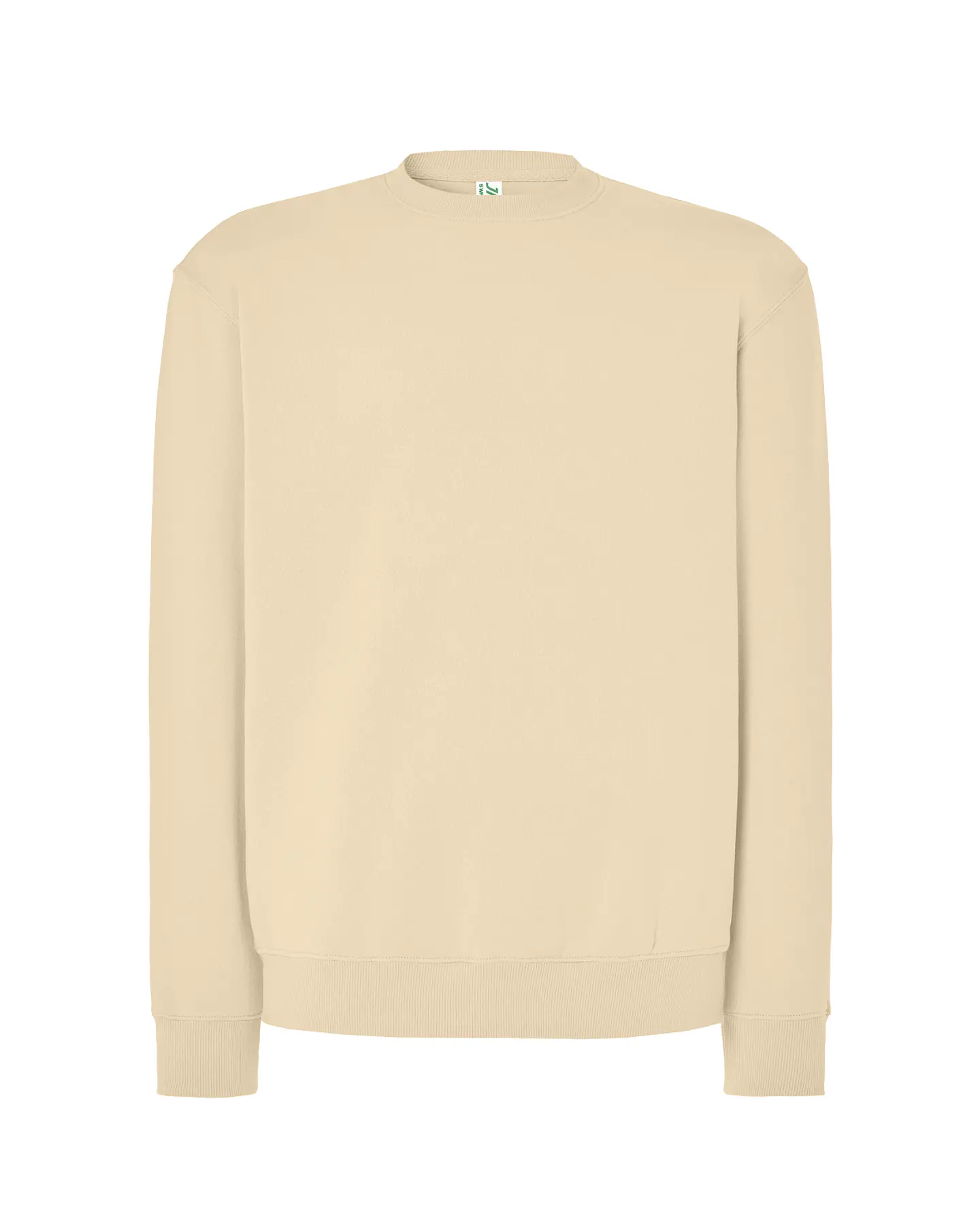 Crew Neck Sweatshirt — Butter Cream — Sem Personalização 1