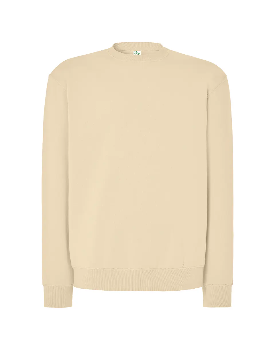 Crew Neck Sweatshirt — Butter Cream — Sem Personalização 1