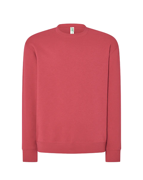 Crew Neck Sweatshirt — Canary Red — Sem Personalização