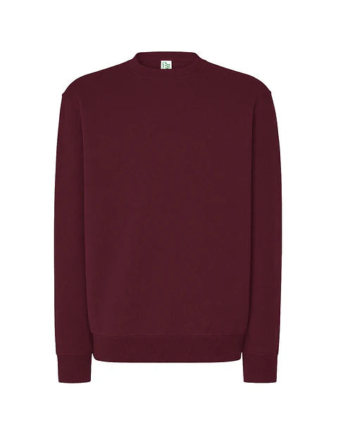 Crew Neck Sweatshirt — Cardinal — Sem Personalização