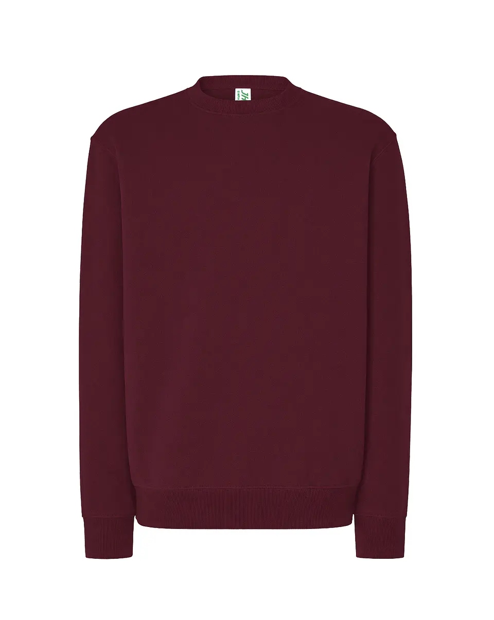 Crew Neck Sweatshirt — Cardinal — Sem Personalização 1