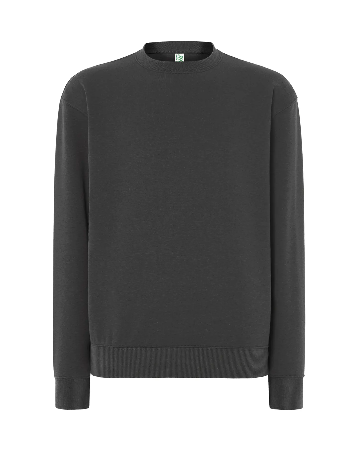Crew Neck Sweatshirt — Charcoal — Sem Personalização 1