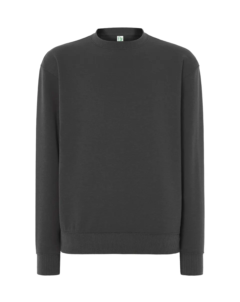 Crew Neck Sweatshirt — Charcoal — Sem Personalização 1