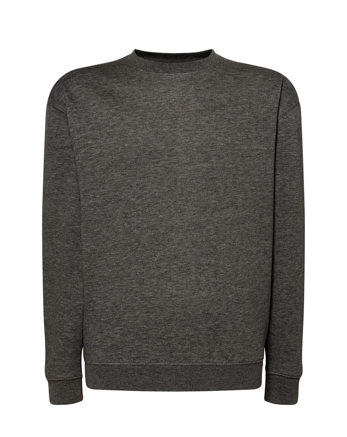 Crew Neck Sweatshirt — Charcoal Heather — Sem Personalização 1
