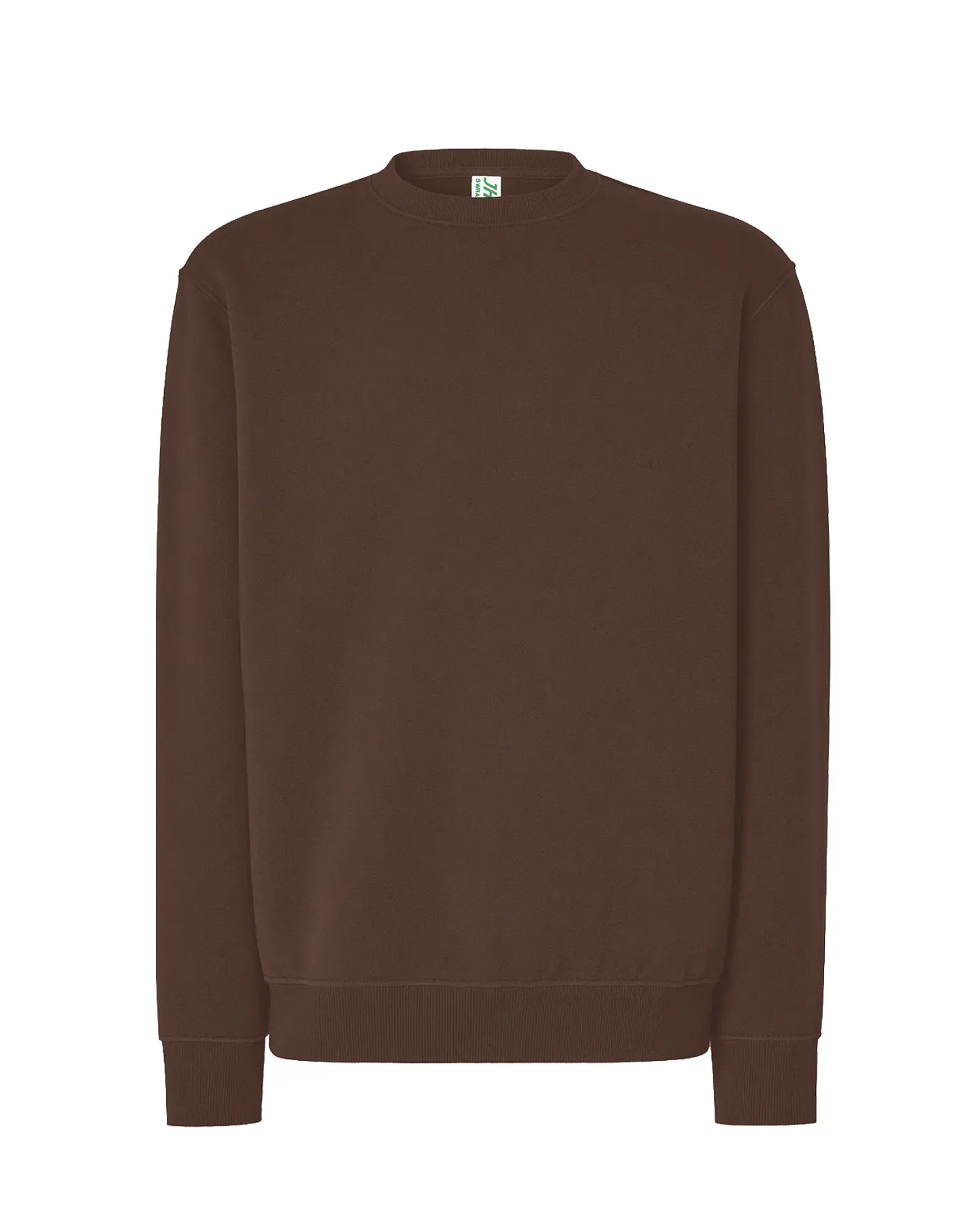 Crew Neck Sweatshirt — Chocolate — Sem Personalização 1