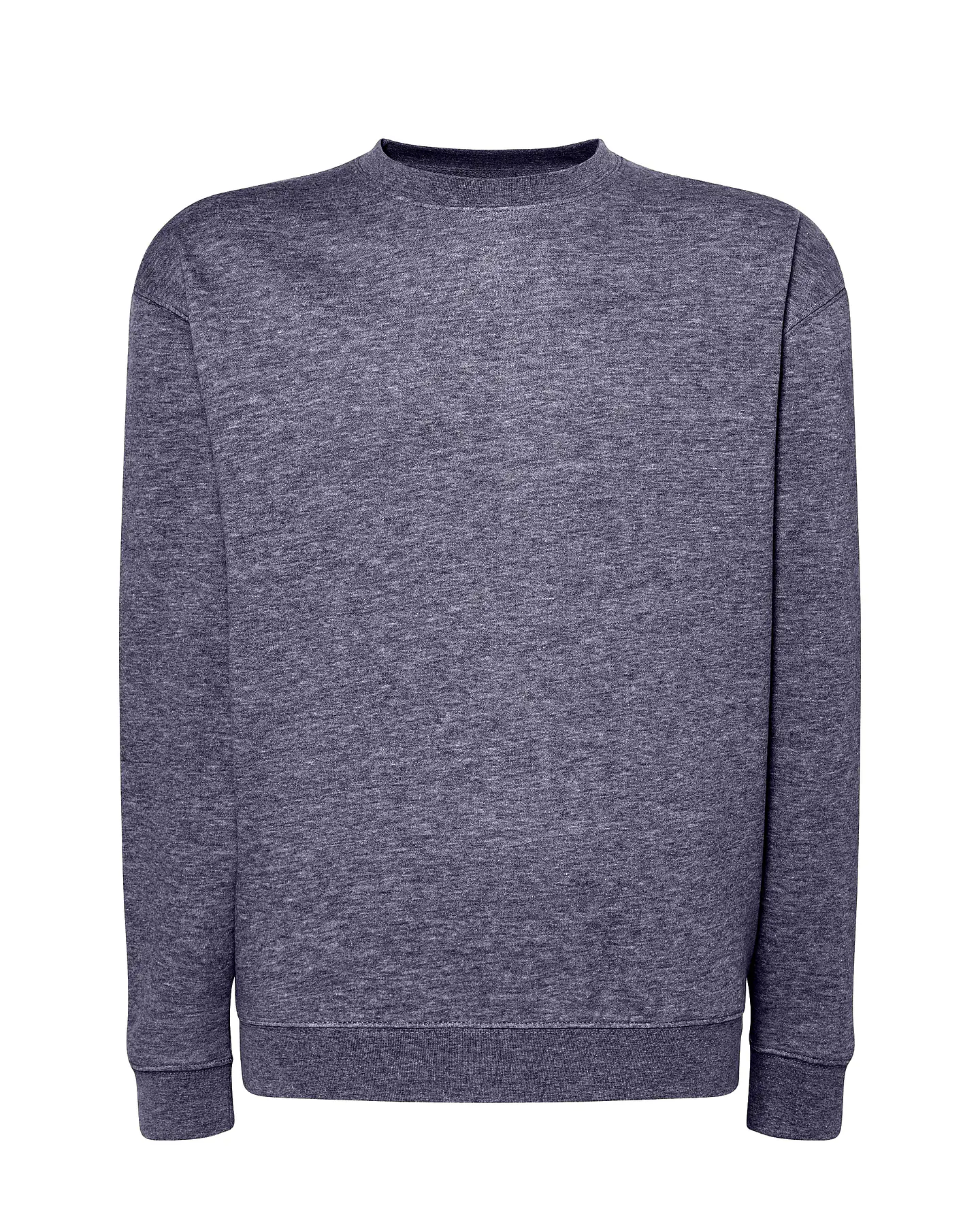 Crew Neck Sweatshirt — Denim Heather — Sem Personalização 1