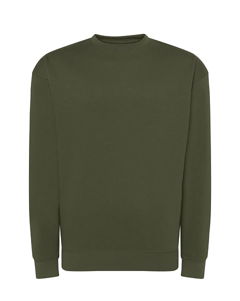 Crew Neck Sweatshirt — Forest Green — Sem Personalização