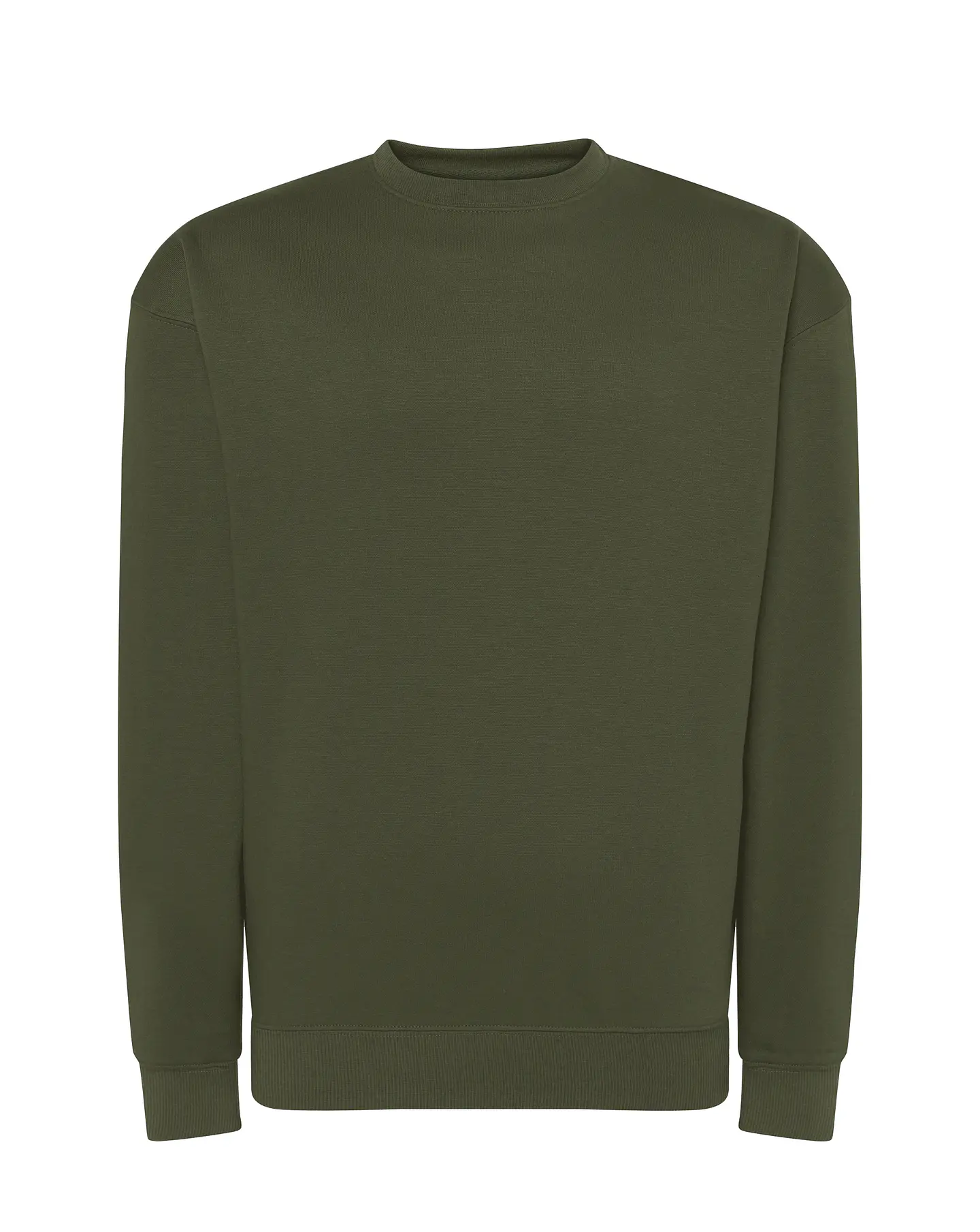 Crew Neck Sweatshirt — Forest Green — Sem Personalização 1
