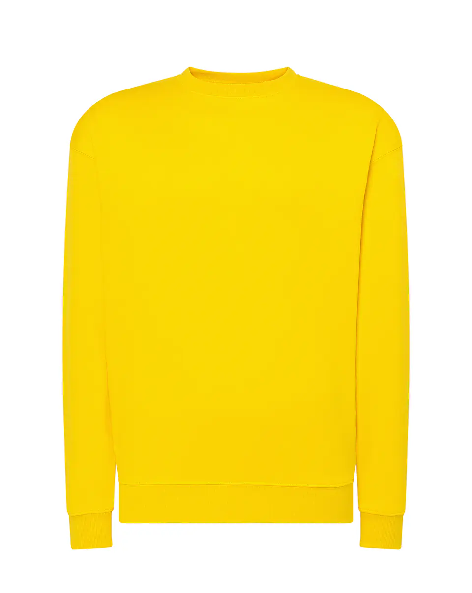 Crew Neck Sweatshirt — Gold — Sem Personalização 1