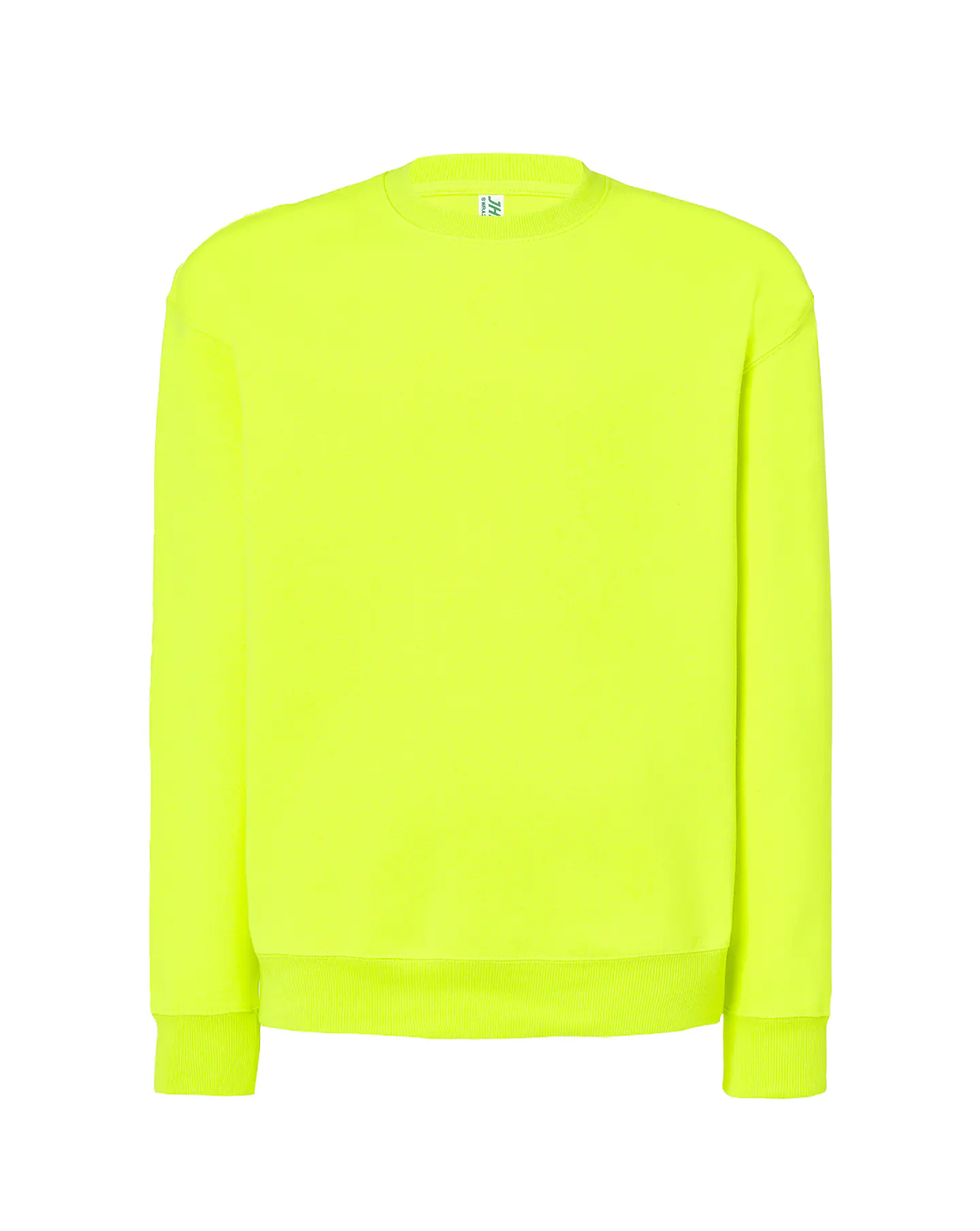 Crew Neck Sweatshirt — Gold Fluor — Sem Personalização 1