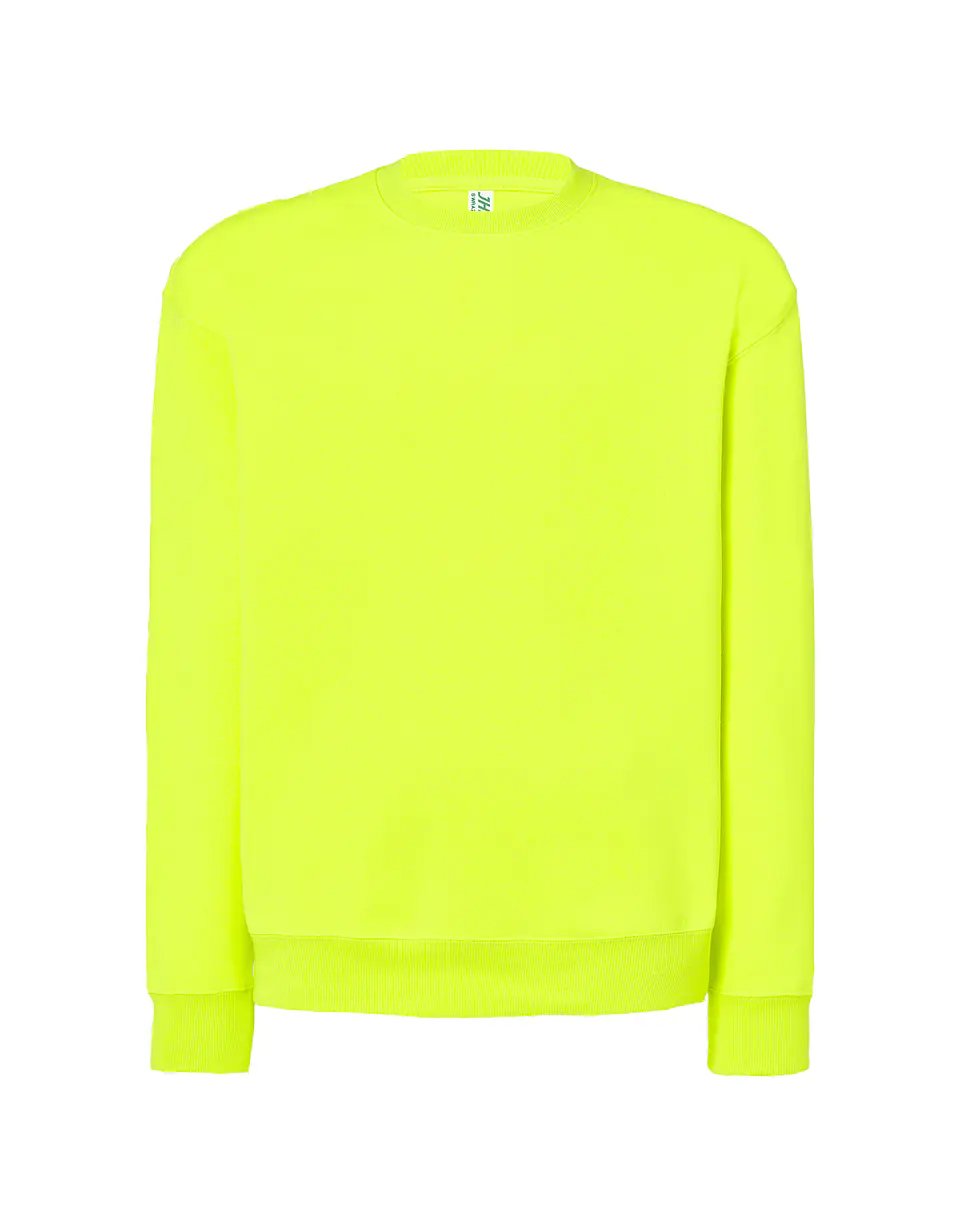 Crew Neck Sweatshirt — Gold Fluor — Sem Personalização 1
