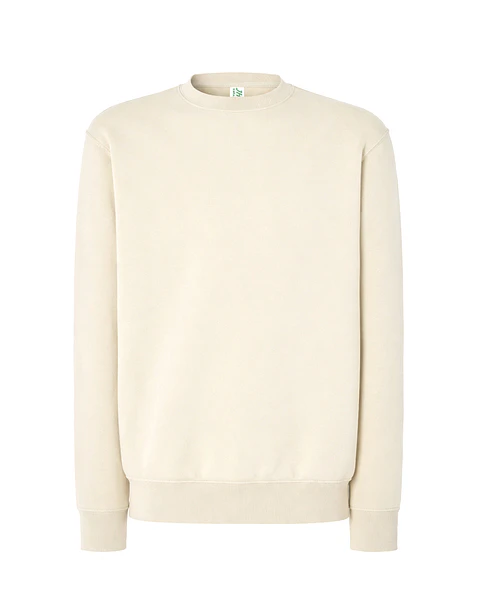 Crew Neck Sweatshirt — Ivory — Sem Personalização