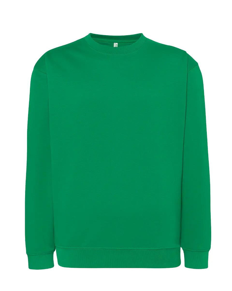 Crew Neck Sweatshirt — Kelly Green — Sem Personalização 1