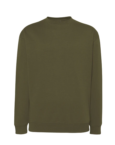 Crew Neck Sweatshirt — Khaki — Sem Personalização