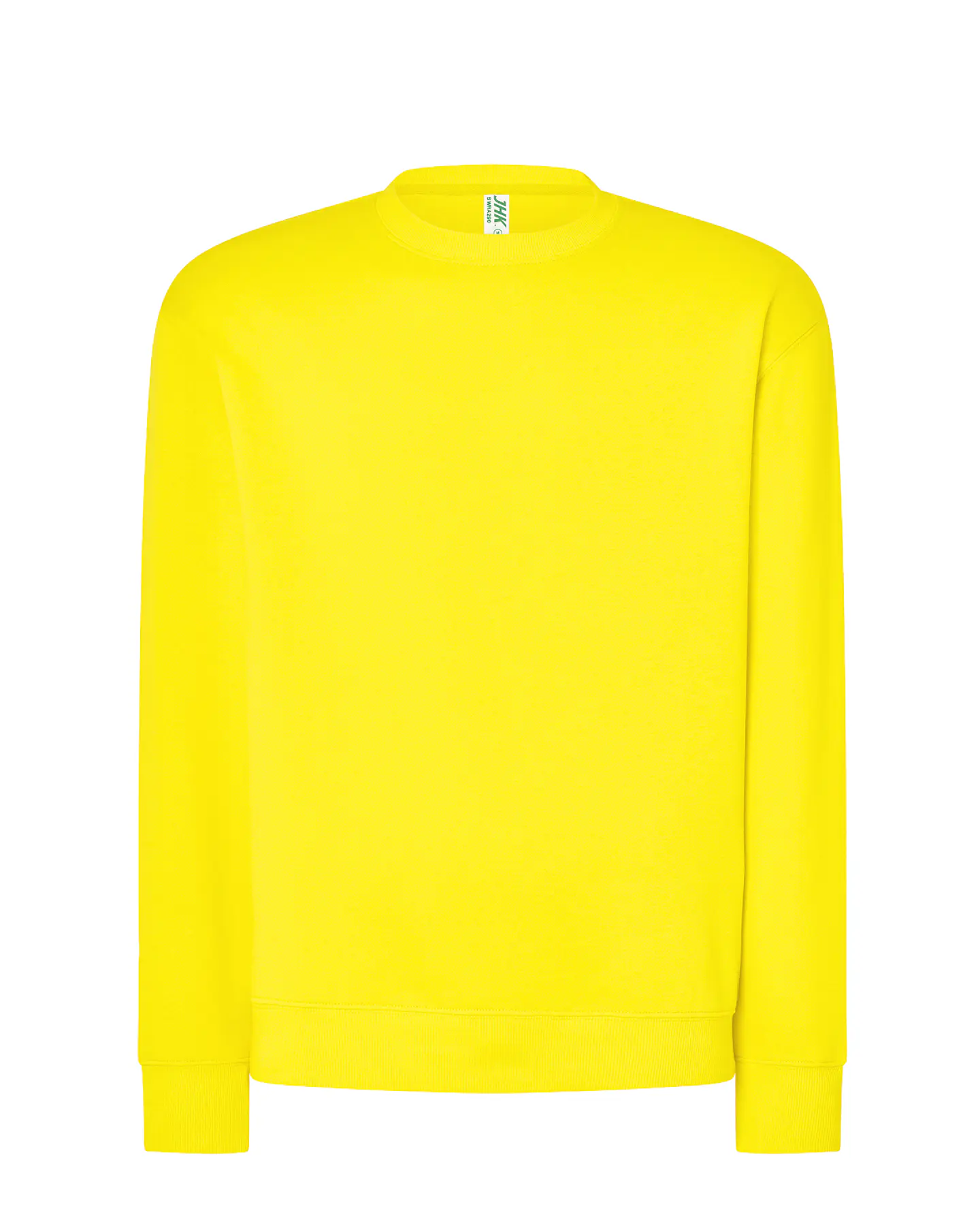 Crew Neck Sweatshirt — Lemon Yellow — Sem Personalização 1