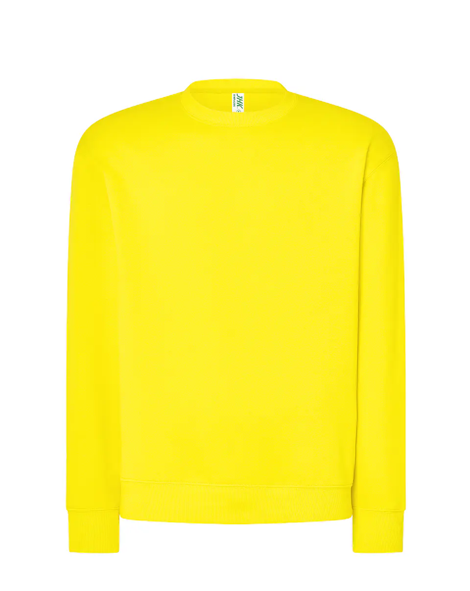 Crew Neck Sweatshirt — Lemon Yellow — Sem Personalização 1