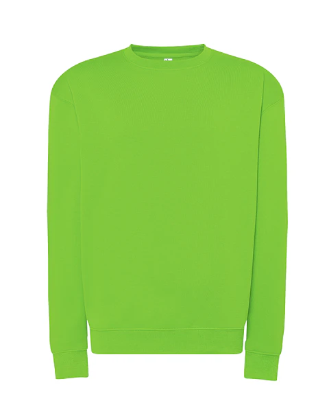 Crew Neck Sweatshirt — Lime — Sem Personalização