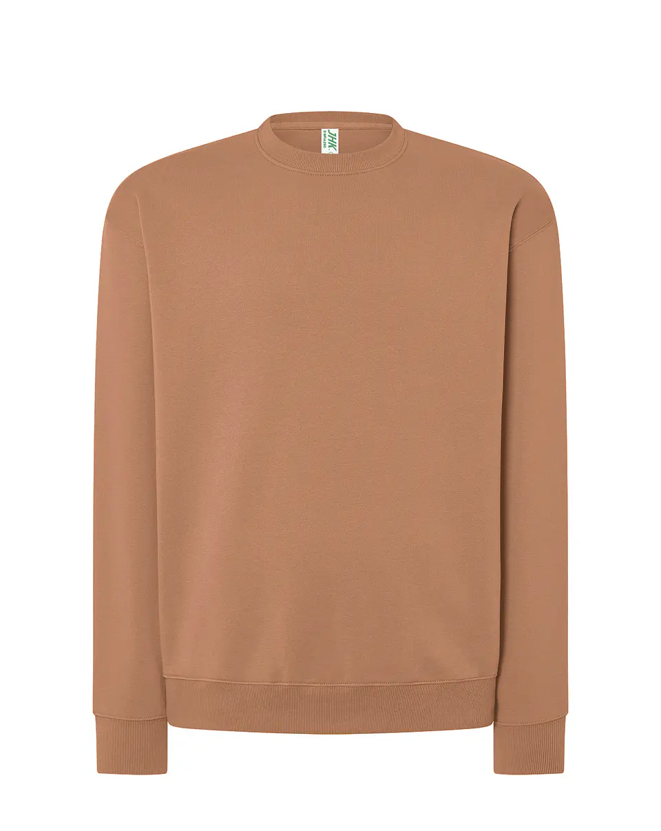 Crew Neck Sweatshirt — Mocha Mousse — Sem Personalização 1