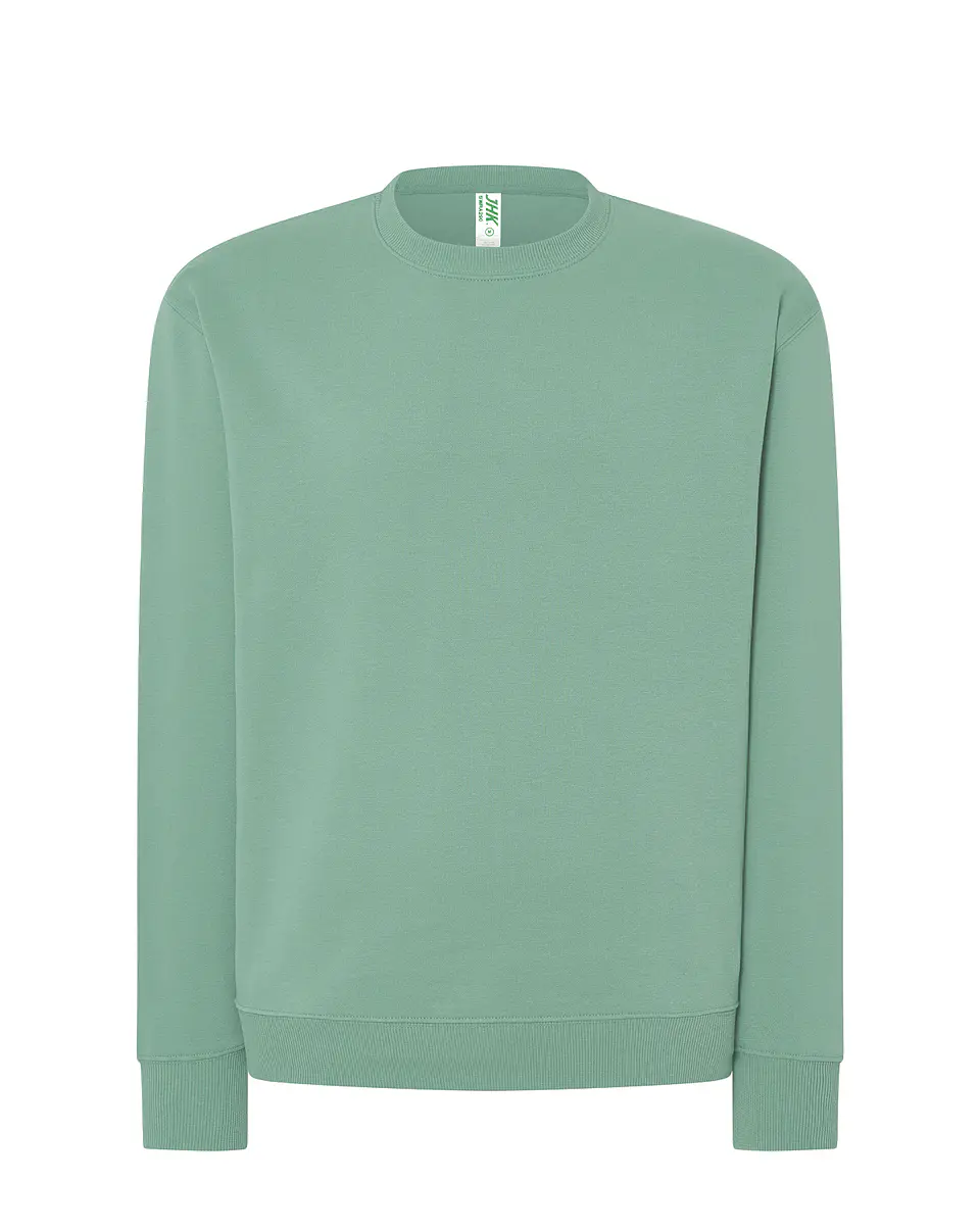 Crew Neck Sweatshirt — Moss Green — Sem Personalização 1