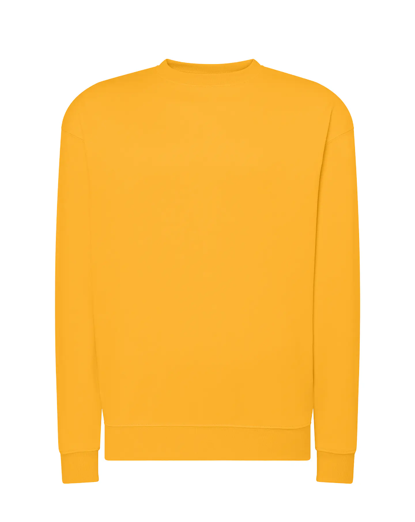 Crew Neck Sweatshirt — Mustard — Sem Personalização 1