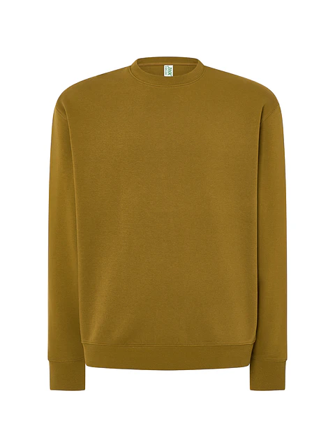 Crew Neck Sweatshirt — Ocher — Sem Personalização