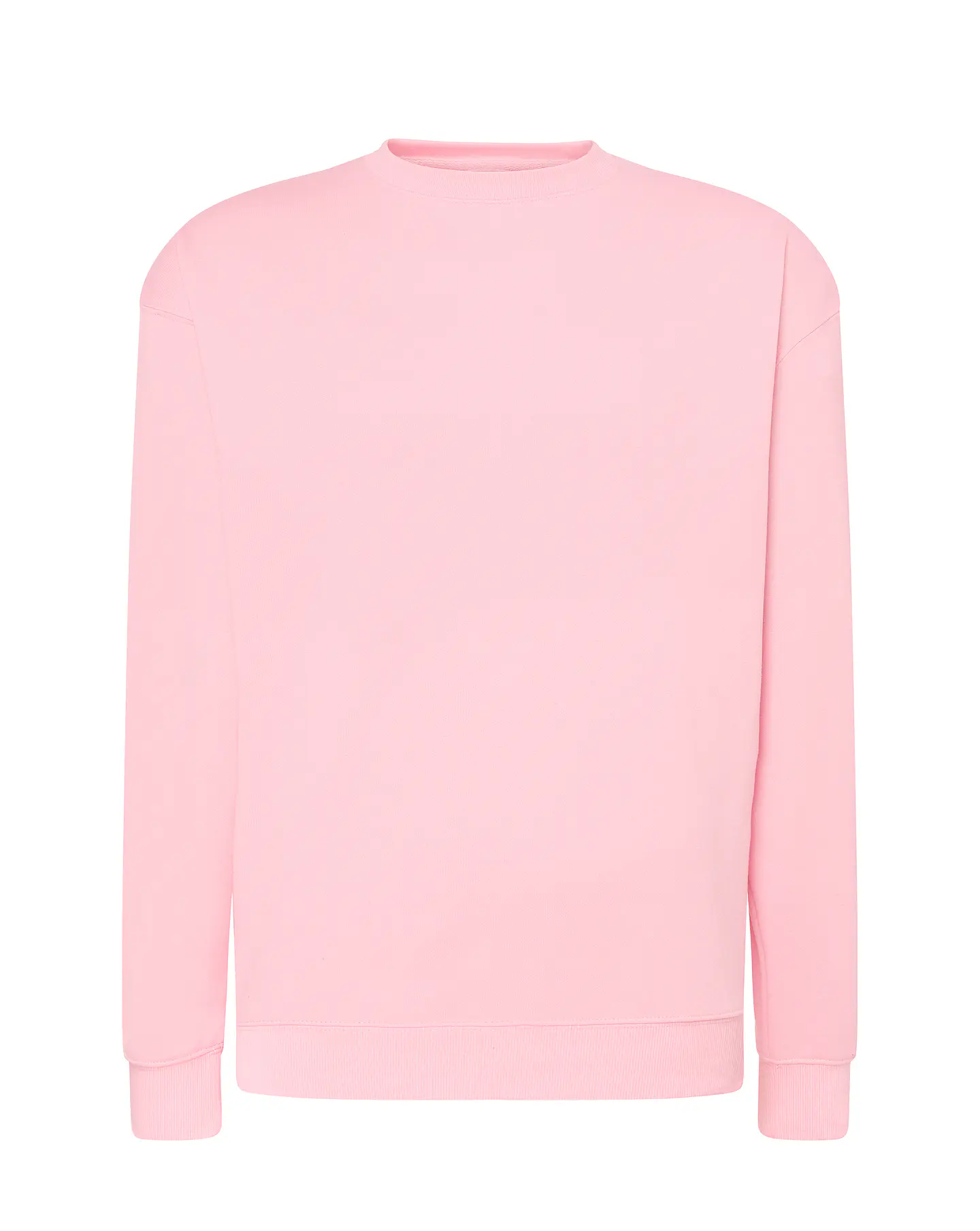 Crew Neck Sweatshirt — Pink — Sem Personalização 1