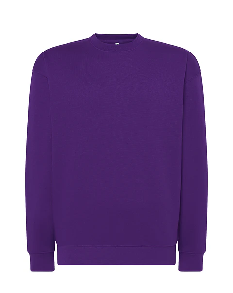 Crew Neck Sweatshirt — Purple — Sem Personalização