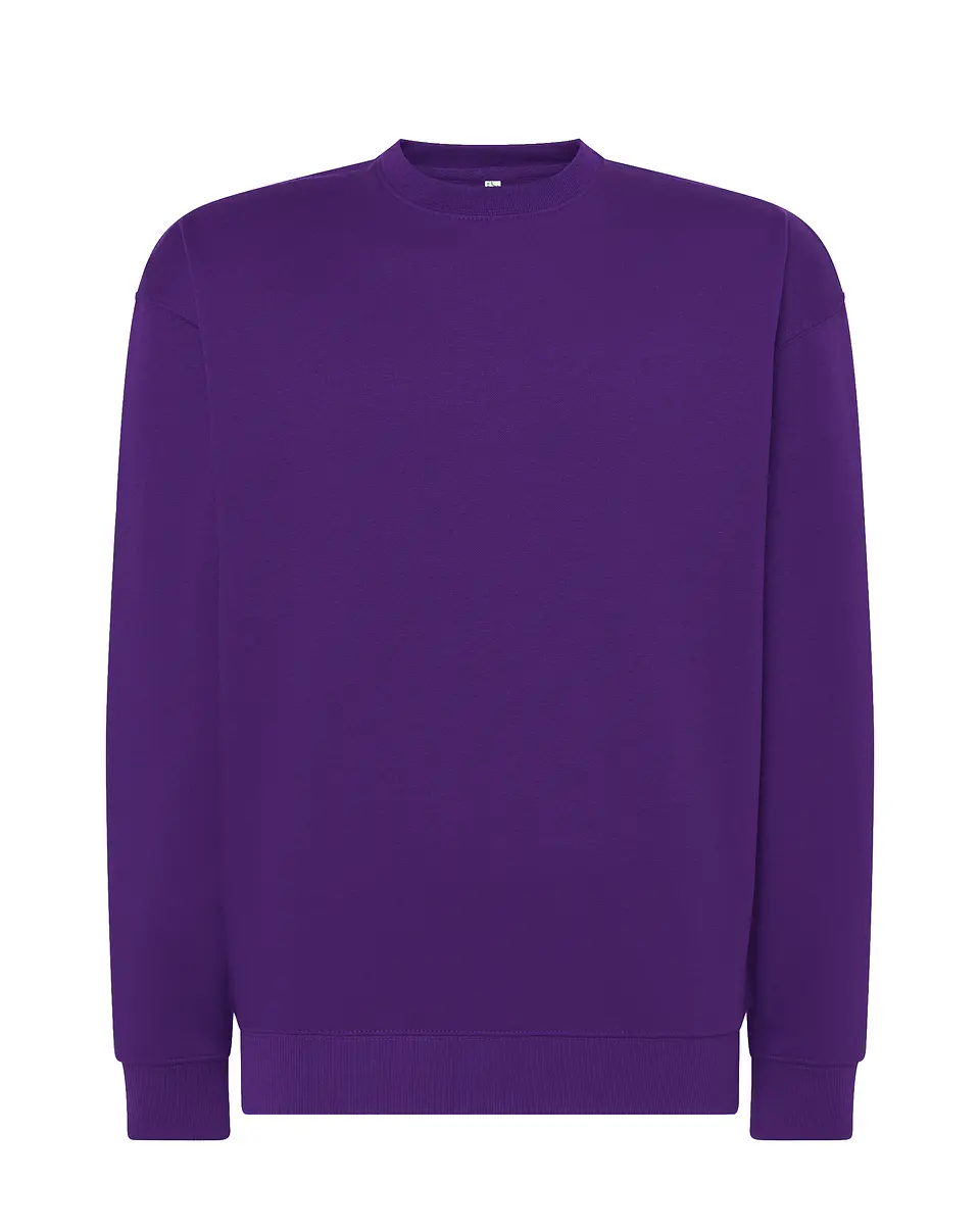 Crew Neck Sweatshirt — Purple — Sem Personalização 1