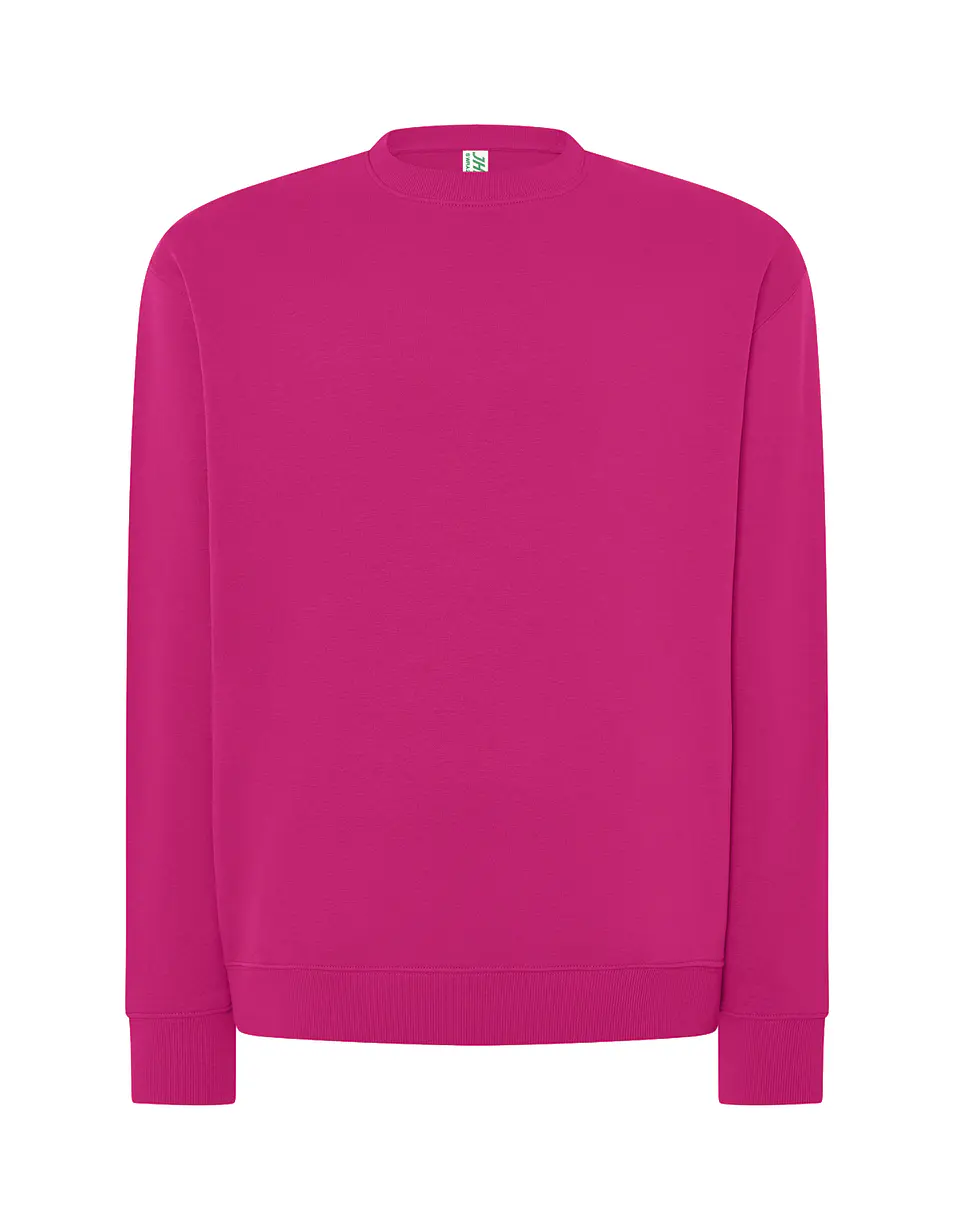 Crew Neck Sweatshirt — Raspberry — Sem Personalização 1