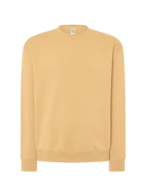 Crew Neck Sweatshirt — Sand — Sem Personalização
