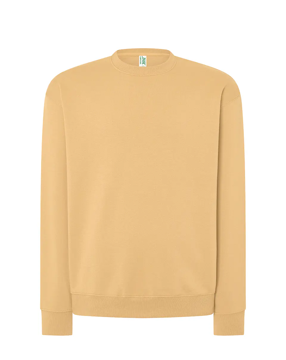 Crew Neck Sweatshirt — Sand — Sem Personalização 1