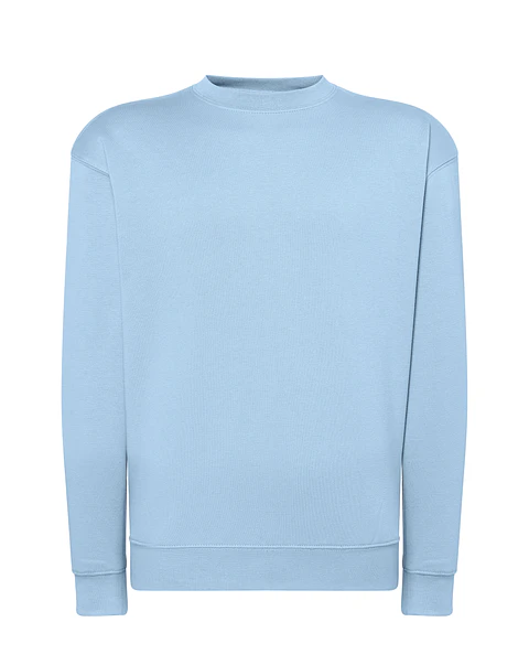 Crew Neck Sweatshirt — Sky Blue — Sem Personalização