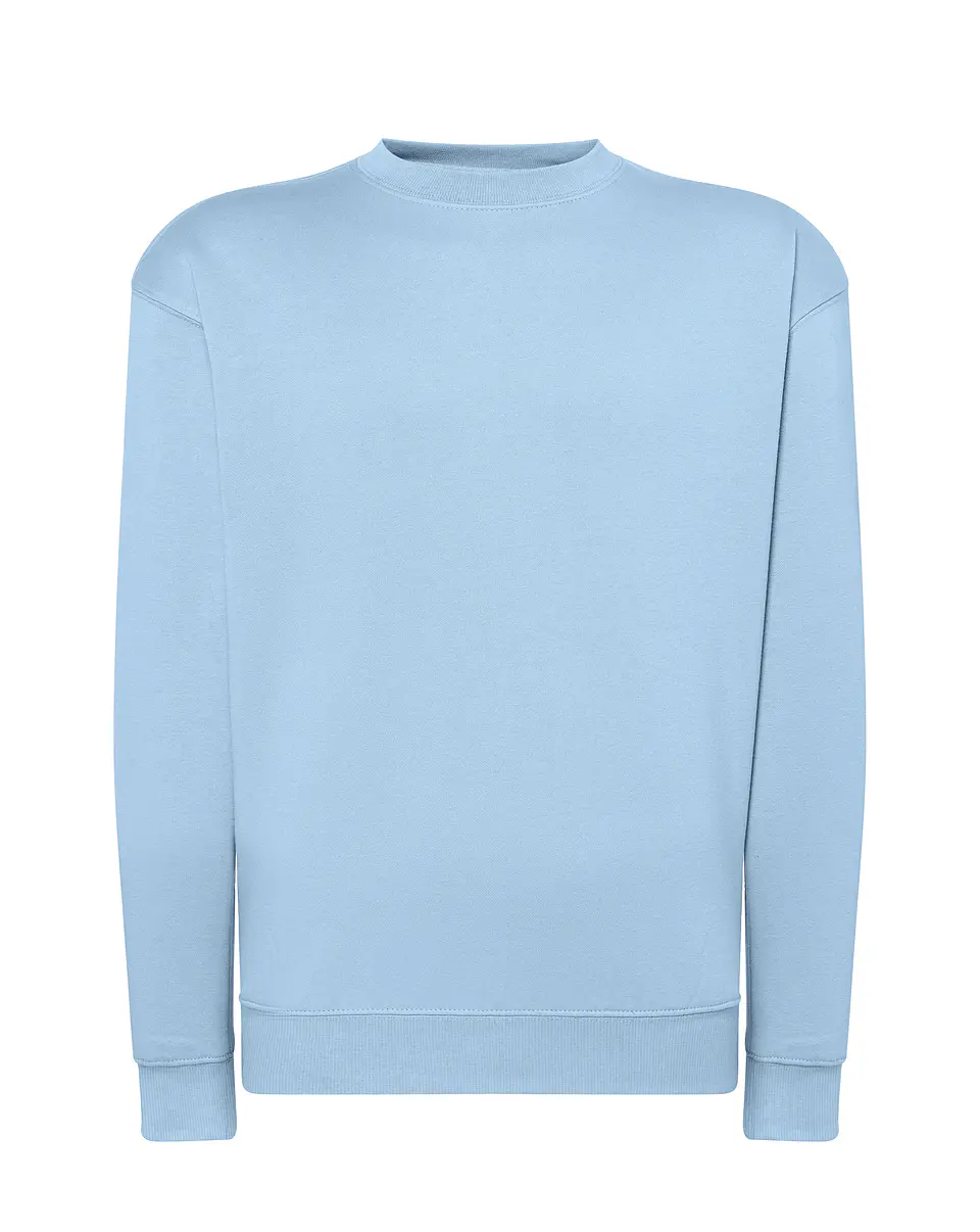 Crew Neck Sweatshirt — Sky Blue — Sem Personalização 1
