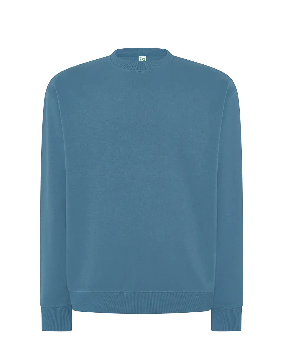 Crew Neck Sweatshirt — Steel Blue — Sem Personalização 1
