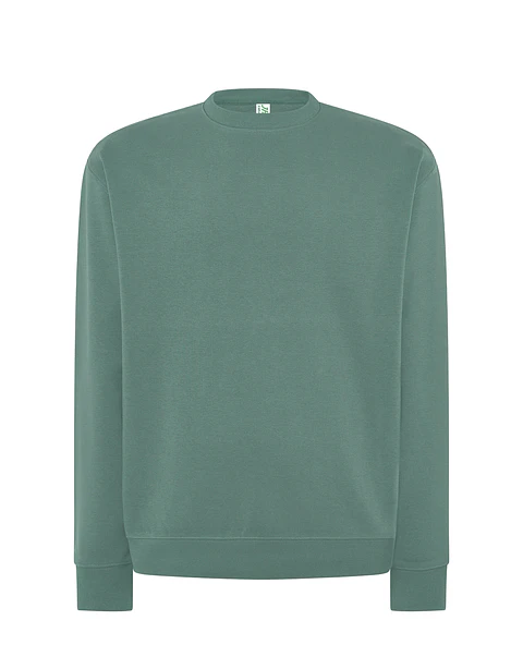 Crew Neck Sweatshirt — Teal — Sem Personalização