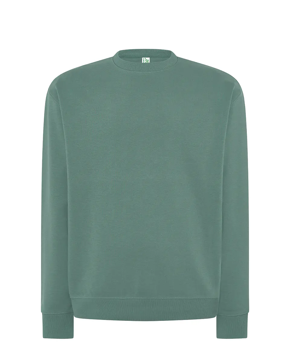 Crew Neck Sweatshirt — Teal — Sem Personalização 1