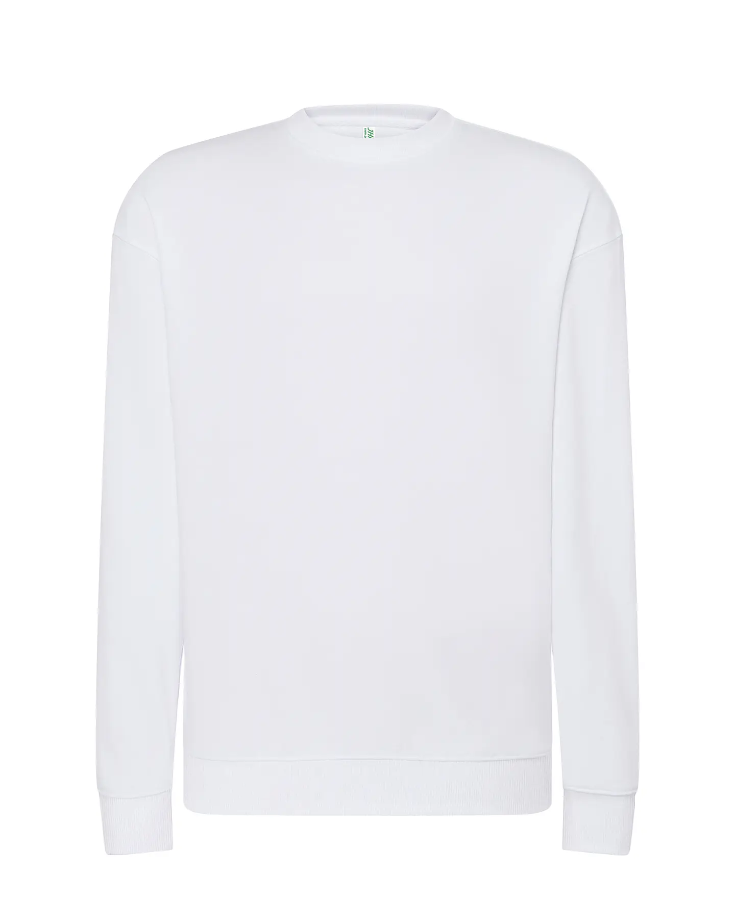 Crew Neck Sweatshirt — White — Sem Personalização 1