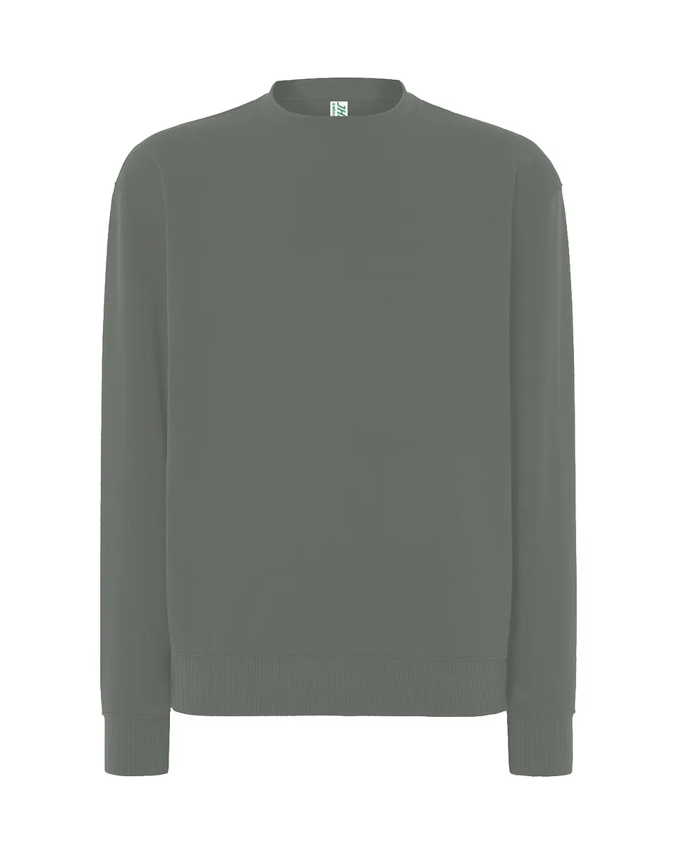 Crew Neck Sweatshirt — Wolf Grey — Sem Personalização 1