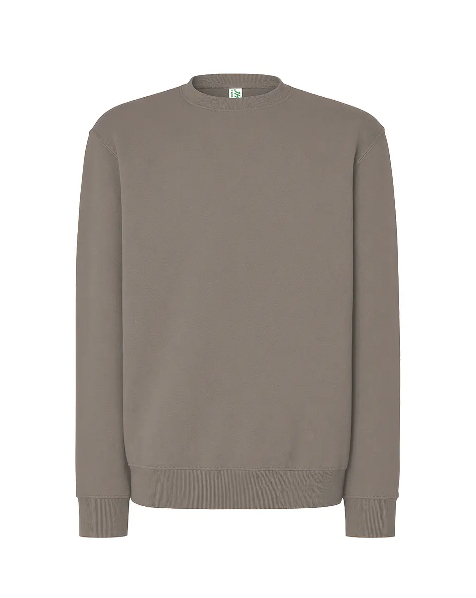 Crew Neck Sweatshirt — Zinc — Sem Personalização 1