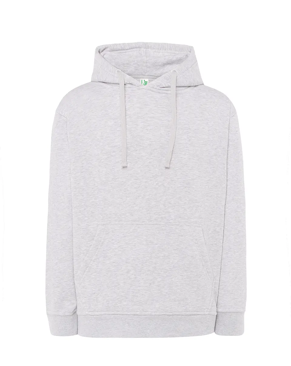 Kangaroo Sweatshirt — Ash Melange — Sem Personalização 1