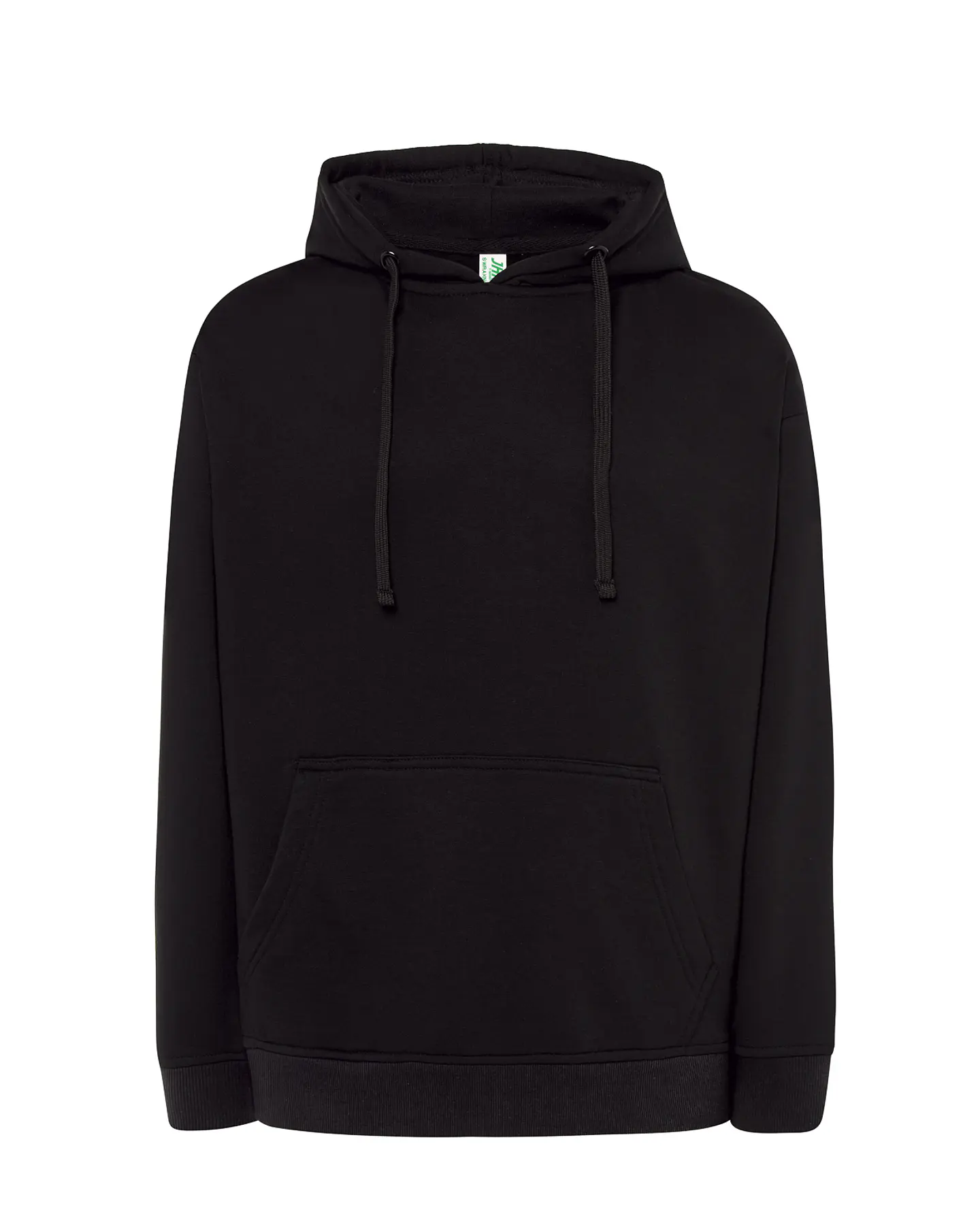 Kangaroo Sweatshirt — Black — Sem Personalização 1