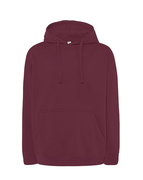 Kangaroo Sweatshirt — Burgundy — Sem Personalização