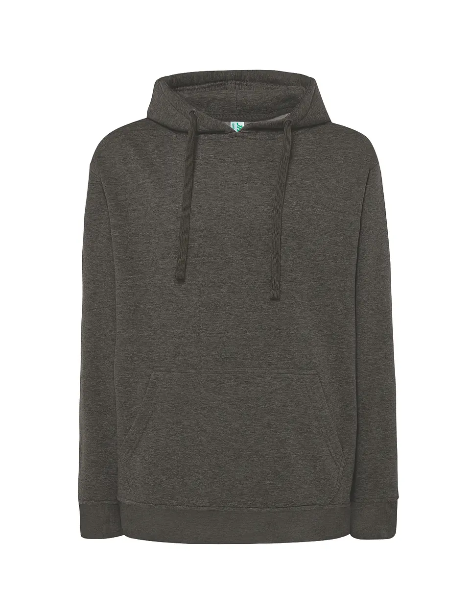 Kangaroo Sweatshirt — Charcoal Heather — Sem Personalização 1