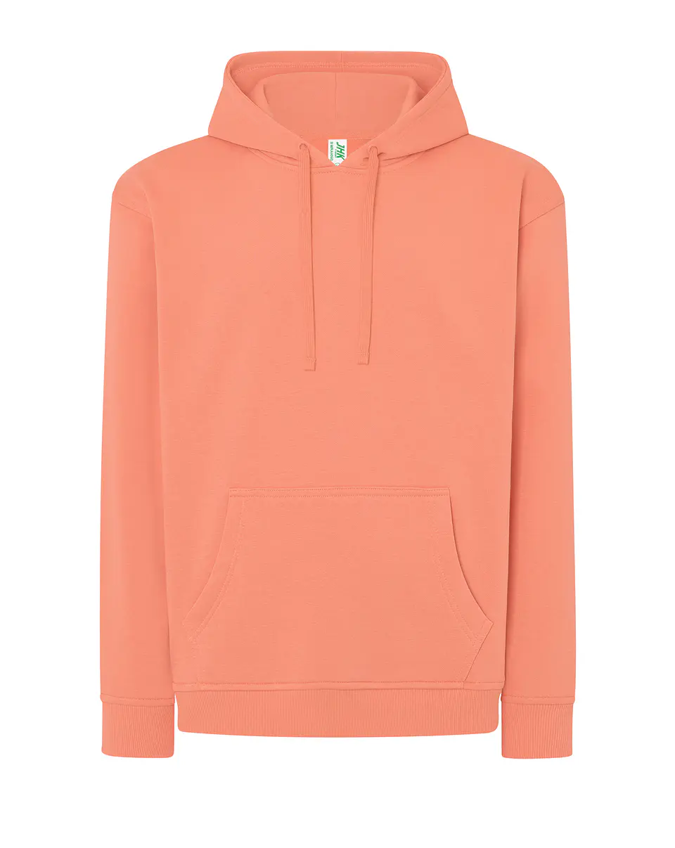 Kangaroo Sweatshirt — Coral — Sem Personalização 1
