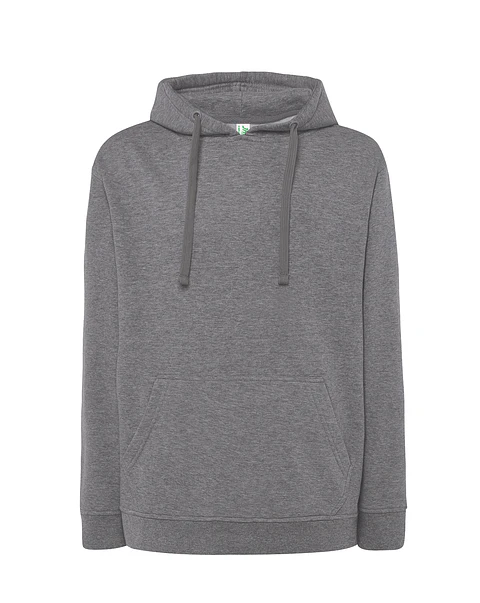 Kangaroo Sweatshirt — Dark Grey Melange — Sem Personalização