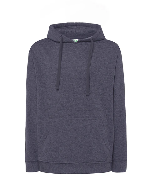 Kangaroo Sweatshirt — Denim Heather — Sem Personalização