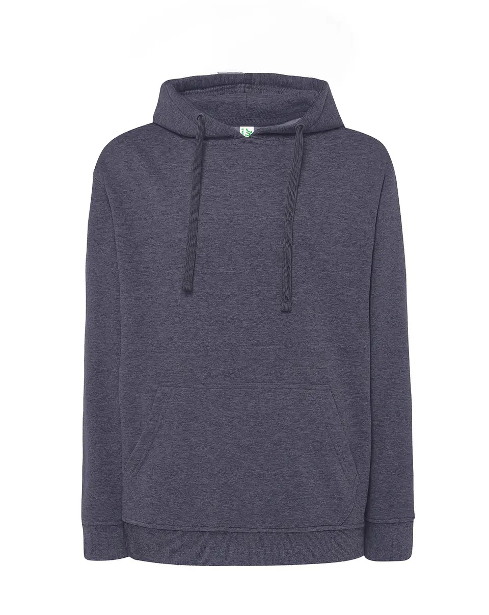 Kangaroo Sweatshirt — Denim Heather — Sem Personalização 1
