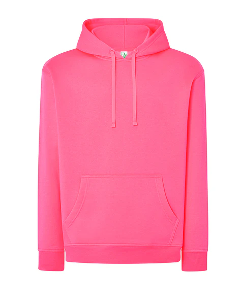 Kangaroo Sweatshirt — Fucsia Fluor — Sem Personalização