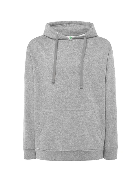Kangaroo Sweatshirt — Grey Melange — Sem Personalização